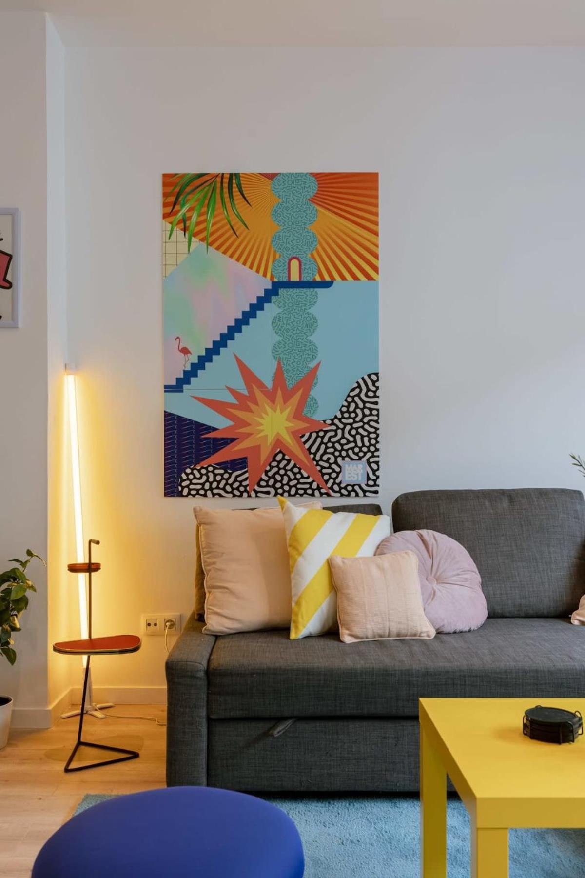 Colorful Pop Apartment In The Heart Of Antwerpen Ngoại thất bức ảnh